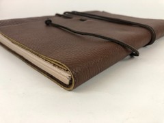 Luxurious Genuine Leather Journal 11.5 x 8.5 inches Sketchbook blank pages strap