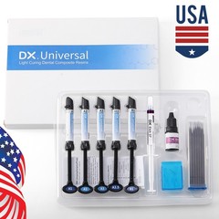 DENTEX Dental Light Cure Composite Resin Syringe Kit Shade A1 A2 A3 A3.5 B1