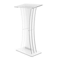 Plexiglass Clear Christian Lucite Church Pulpit Lectern Trinity Podium