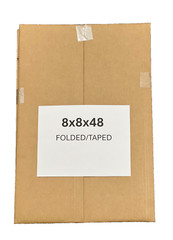8″ x 8″ x 48″ Cardboard Corrugated Box – SINGLE BOX – TALL
