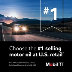 Mobil 1 Extended Performance High Mileage Full Synthetic 1 Quart (6-pack)
