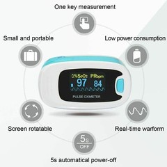 OLED Finger Pulse Oximeter Blood Oxygen Saturation Heart Rate SpO2 Monitor USA