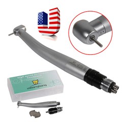 10 Pcs NSK Style Dental High-speed Turbine Handpiece Push Button 4-Hole Coupler
