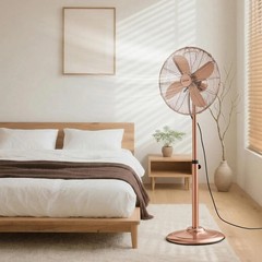 16″ Industrial Pedestal Fan 1450 CFM Oscillating 3-Speed Adjustable Height