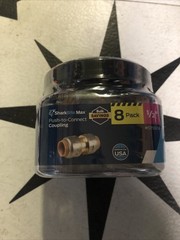 8 pack ~SharkBite MAX 1/2 inch Couplings/Couplers