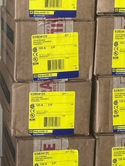 New Square D EDB34125 125 Amp 3 Pole Circuit Breaker NEW QTY USA SAME DAY SHIP