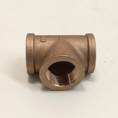 Lansdale Valve 400-100-01072 1″ FNPT Bronze Threaded Tee Class 125 Lead Free