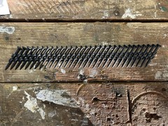 TigerClaw 1-1/2 in. L Angled Strip Black Oxide Scrail Fasteners Approx 1110 Pc