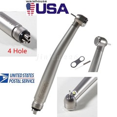 NSK Style Dental High Speed Handpiece Fiber Optic Turbine LED E-generator 4Hole