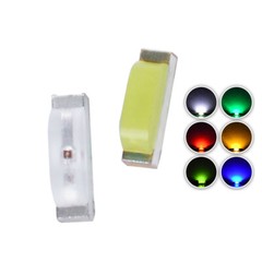20pcs 0802 SMD LED Side Light Emitting Diode Green White Red Blue Yellow Orange