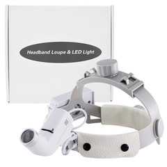 5W LED Dental Medical Headband Head Light Good Light Spot ENT Specific USA STOCK