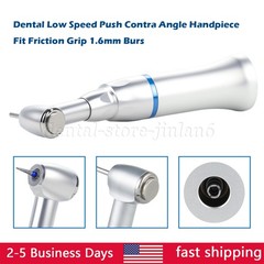 Dental Low Slow Speed Contra Angle Handpiece Fit FG 1.6mm Burs E-type