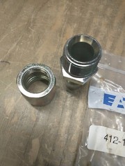 EATON AEROQUIP 412-16-16s Reusable Hydraulic Hose Fitting 1″-11-1/2 (M)NPTF