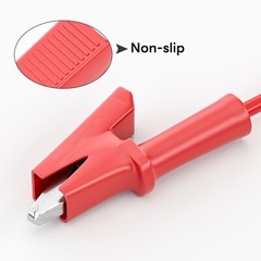 Alligator Clips Electrical Test Leads 6 Colors Dual Ended Crocodile Clips Wires