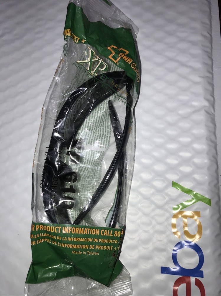 ORR Safety Protective Eyewear Glasses XP87 Series XP610 DARK Lens sealed NIP