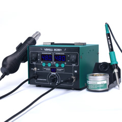 YIHUA 862BD+ 2-in-1 Soldering Station Hot Air Rework Station Soldering Iron Kit