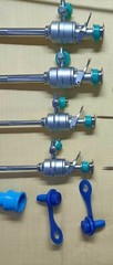 16pc Laparoscopic Surgery Set 5mm/10mm Endoscopy Reusable Surgical Instruments