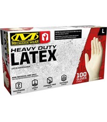 100 Mechanix Wear Large 7 MIL Textured Heavy Duty Mechanic Latex Gloves