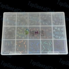 1Kit Dental Clear Matrix BT Bow Tranparent Matrices Fit BioClear Black Triangle
