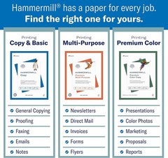 20 lb A4 Copy Paper, 500 Sheets – 92 Bright, Made in USA, Smooth Finish