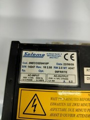 SELEMA 09ECO2D0410P VARIATEUR/DEMARREUR ECO DRIVE ( USED CONDITION )