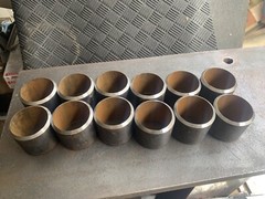 Welding COUPONSs, Pipe Beveled couponsS 3”IDx 2″ +/-1/8″ SCH 40 3 PAIRS