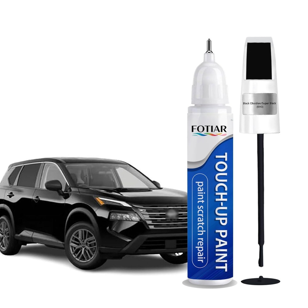 Black Obsidian/Super BlackKH3 Touch up Paint for NissanExact Match Scratch Re…