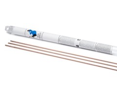 ERCuAl-A2 X 3/32 in Aluminum Bronze A2 TIG Rod 1 lb Tube Blue Demon