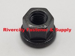M10-1.5 High Hex Flange Nuts M10x1.5 Nut 10mm x 1.5 Flare nut Grade 10.9