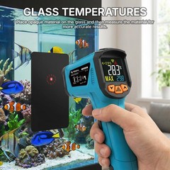 Infrared Thermometer, -58°F to 1472°F(-50~800°C), Non-Contact Digital Laser T…