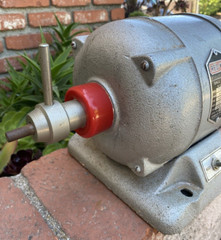 Red Wing Ball Bearing Motor Model 26A 1/4 H.P. 115V 3.3 AMPS Dental Lab Lathe