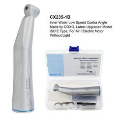 COXO Dental Electric Handpiece Contra Angle 1:1 1:5 45° Surgical Fiber Optic LED