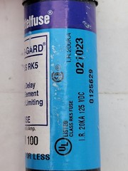 Littelfuse FLNR 100 Powr-Gard Class RK5 Fuse 100A 250V