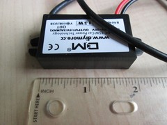 DC-DC Step Down Converter USB-C 12V to 5V 3 Amps 15 Watts Sealed #E60AE
