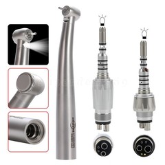 Dental Fiber Optic Turbine Handpiece Fit KAVO MULTIflex LUX LED Coupler 4/6Hole