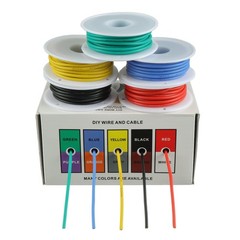 BOJACK 18 AWG Flexible Silicone Wire Electric Wire Hook up Wire Kit 300V Cabl…