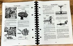 Service Manual Parts Catalog Set for John Deere 620 630 Series Tractors Repair