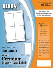 Kenco Premium 4″ x 6″ Laser or Inkjet Shipping Labels, 10 Packs – Free Shipping!