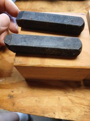 1/2 inch 12.7 mm Groove Grip Steel REVERSE Figure Stamps