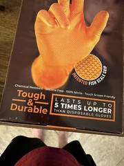 Gloves Nitrile, Compatible Touch Screen, Size: LX50 – Grippaz