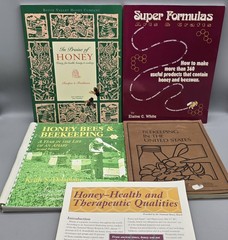 14 Bee Books – Beekeeping Honey Hives Culture Apiary – See List in Description