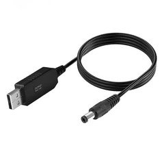 USB 5V to DC 12v Step-Up Converter Module Power Boost Adapter Cable 5.5×2.1mm