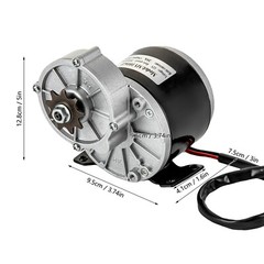 Electric Gear Reduction DC Motor High Power 12V 250W For E-Bike Scooter ATV USA