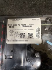 Corning CCH-CS06-A9-P00RE Fiber Optic Splice Cassette 6-Fiber LC Duplex
