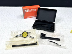 Mitutoyo 513-501 Horizontal Dial Test Indicator | 0.001mm | Basic Set | NEW!