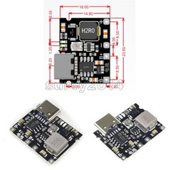 Lithium Li-ion 18650 3.7V 4.2V Battery Charger Board DC-DC Step Up Boost Module