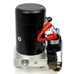 22 Mpa Hydraulic Pump 6 Quart Single Acting Dump Trailer Pump Power Unit DC 12V