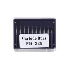 Dental Carbide Burs Pear-Shaped Type for High Speed Tungsten Steel Bur FG329