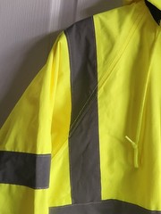 ML Kishigo Hi-Vis Storm Cover Rainwear Jacket – ANSI-ISEA 107-2010 T556 Size L