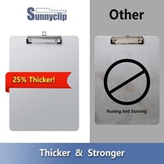 Metal Clipboard Case with Storage Box Self Locking A4 Paper Holder Aluminum